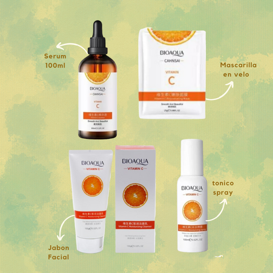 KIT VITAMINA C BIOAQUA X4